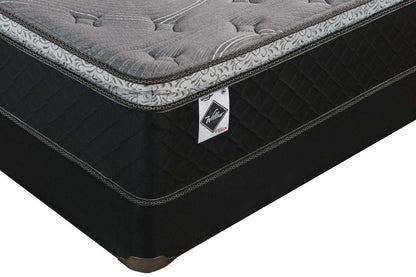 Ensemble matelas dans une boîte à plateau-coussin Sage de Springwall pour lit simple | Ensemble de matelas dans une boîte pour lit simple à plateau-coussin Springwall Sage