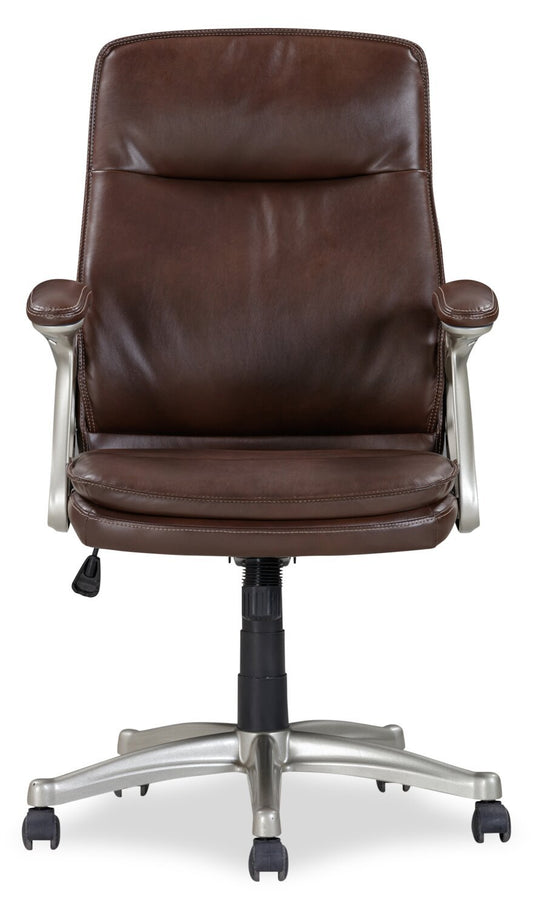 Chaise de bureau réglable Sealy® Dimitri 29" - Marron | Chaise de bureau réglable Dimitri de Sealy de 29 po - brune