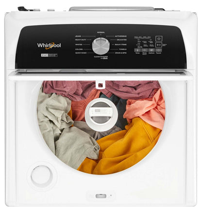 Laveuse Whirlpool à chargement par le haut de 5,4 pi³ - blanche - WTW5057LW | Whirlpool 5.4 Cu. Ft. Top-Load Washer - White - WTW5057LW
