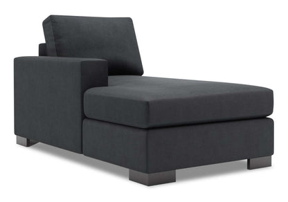 Sofa Lab Track LAF Chaise - Pax Pepper | Fauteuil long de droite Track de la collection Sofa Lab - Pax Pepper | TR242949