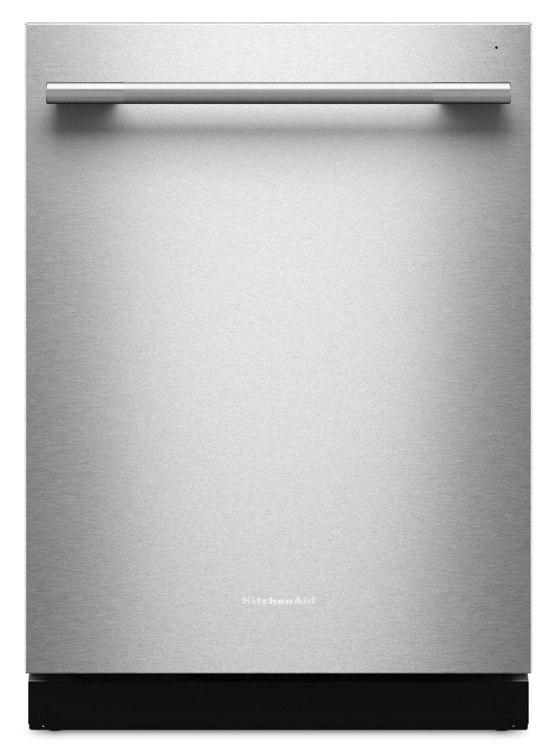 Lave-vaisselle KitchenAid de 24 po et de 44 dBA avec troisième panier 360° Max JetsMC - acier inoxydable PrintShieldMC - KDTS424SPS