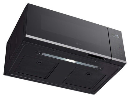 LG 1,3 Cu. Fort. Four à micro-ondes intelligent à profil bas - MVEF1323F | Quatre à micro-ondes à hotte intégrée intelligente à profil bas LG de 1,3 pi3 - MVEF1323F | MVEF132F