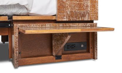 Parker Cabinet Bed - Brown | Armoire-lit Parker - brun