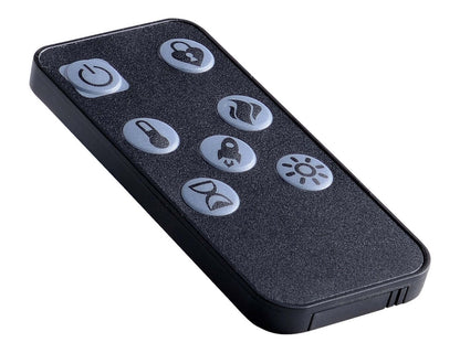 Ollie 60 Electric Fireplace TV Stand with Storage and Cable Management for TVs up to 65- Grey|Meuble pour téléviseur Ollie de 60 po avec foyer électrique, rangement et système de gestion des câbles pour téléviseurs jusqu’à 65 po - gris