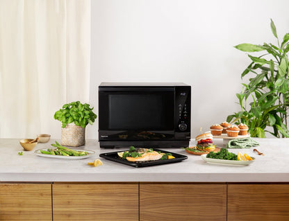 Panasonic 1 Cu. Fort. Micro-ondes de comptoir avec four à vapeur combiné et cavité plate de grande surface – Noir… | Four à micro-ondes de comptoir Panasonic de 1 pi³ avec quatre à la vapeur combiné et grande cavité de …