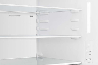 Réfrigérateur Hisense de 31,3 pi³ et de 22,3 po à congélateur inférieur - acier inoxydable - RB22A2FSE | Hisense 31,3 22,3 Cu. Fort. Réfrigérateur à congélateur inférieur - Acier inoxydable - RB22A2F…