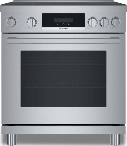 Bosch Série 800 3,9 Cu. Fort. Cuisinière électrique à induction - HIS8055C | Cuisinière électrique à induction Bosch de série 800 de 3,9 pi3 - HIS8055C | SON8055C