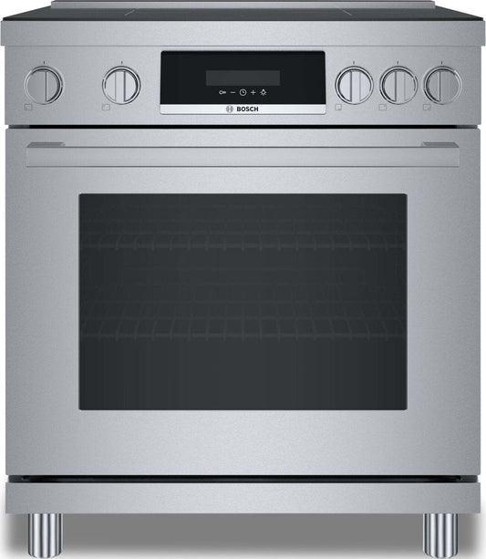 Bosch Série 800 3,9 Cu. Fort. Cuisinière électrique à induction - HIS8055C | Cuisinière électrique à induction Bosch de série 800 de 3,9 pi3 - HIS8055C | SON8055C