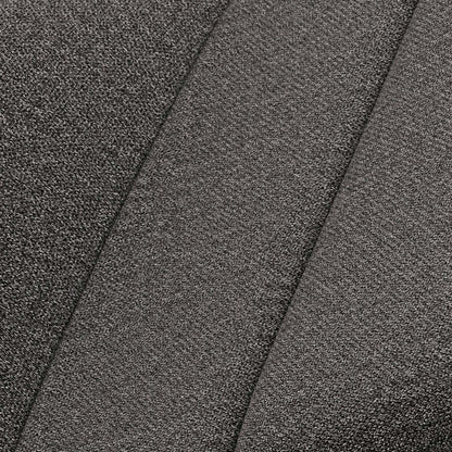 Tabouret à hauteur de comptoir Jovi avec tissu d'apparence lin, Bois - Charbon | Tabouret Jovi de hauteur comptoir en tissu d'apparence lin et en bois - anthracite