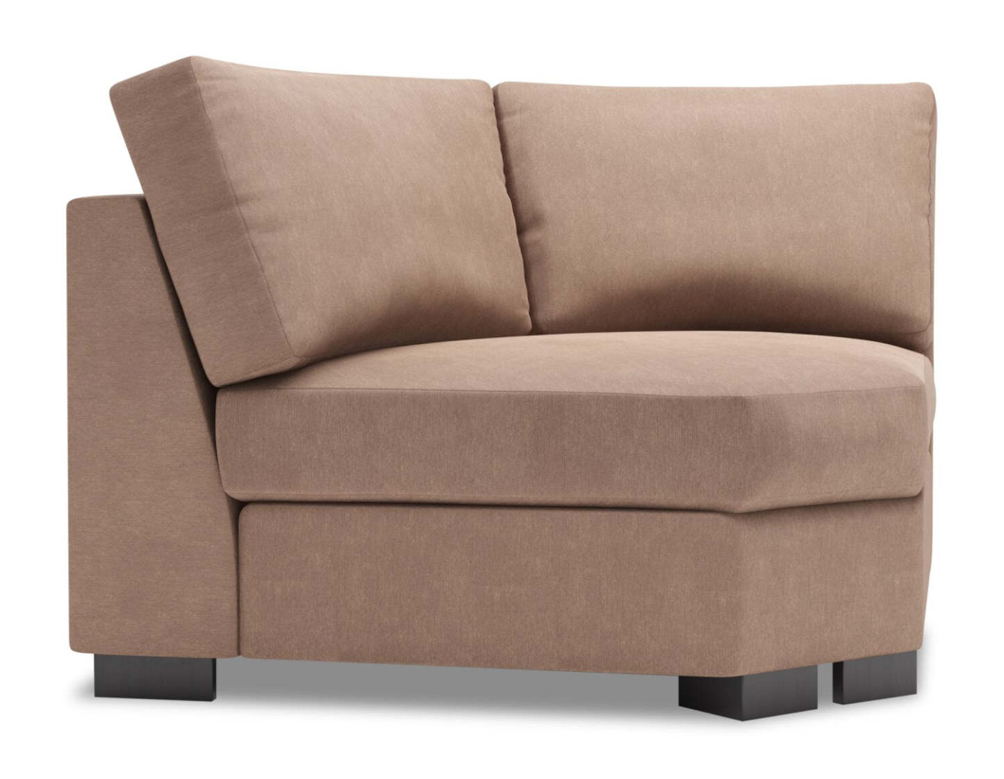 Coin incurvé pour canapé Lab Track - Pax Wicker | Fauteuil courbé en coin Track de la collection Sofa Lab - Pax Wicker | TR843349