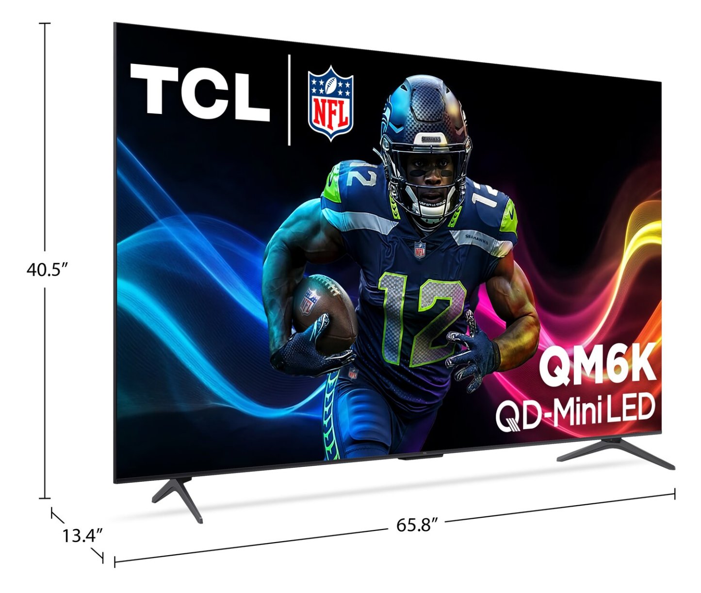 TCL 75 QM6K QD-Mini LED QLED 4K UHD Smart Google TV (75QM6K) | Téléviseur intelligent QLED TCL QM6K UHD 4K de 75 po avec Google TVMC et mini DEL QD (75QM6K)