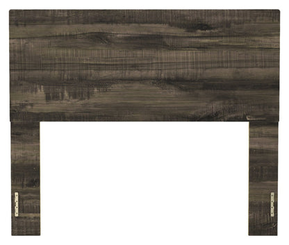 Lit à panneaux Riley avec tête de lit et cadre pour enfants, fabriqué au Canada, gris - Pleine grandeur | Lit à panneaux Riley avec tête de lit et cadre de lit pour enfants, fabriqué au Canada, gris - format lit double