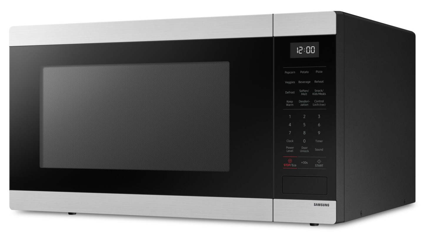Samsung 1,9 Cu. Fort. Micro-ondes de comptoir avec cuisson par capteur - MS19DG8500SRAC | Four à micro-ondes de comptoir Samsung de 1,9 pi3 avec cuisson par capteur - MS19DG8500SRAC | MS19DG8S