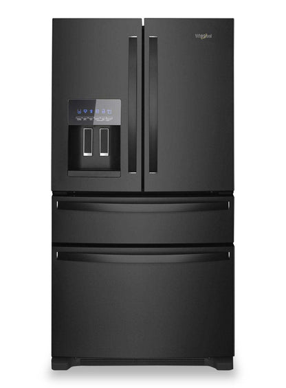 Réfrigérateur Whirlpool de 36 po et de 24,5 pi³ à portes françaises - noir - WRMF3636RB | WRMF36RB