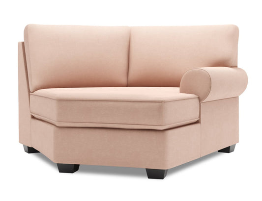 Sofa Lab Roll RAF Cuddler - Pax Rose | Fauteuil Cuddler de droite Roll de la collection Sofa Lab - Pax Rose | RO863249