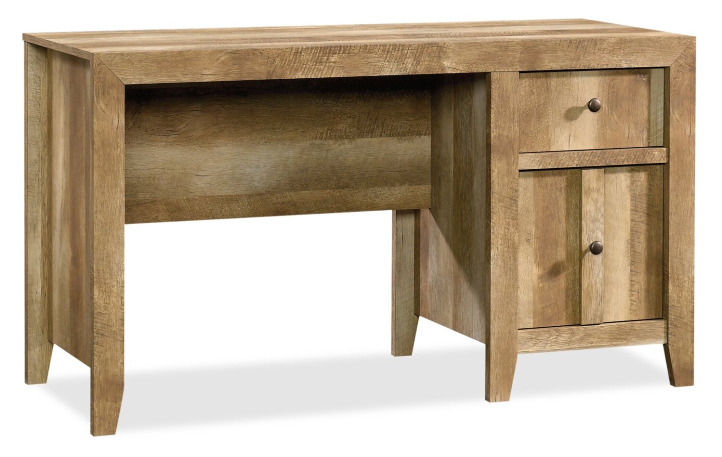 Dakota Pass 53.15 Computer Office Desk with 2-Drawers - Craftsmen Oak|Bureau d'ordinateur Dakota Pass de 53,15 po à 2 tiroirs - chêne artisanal