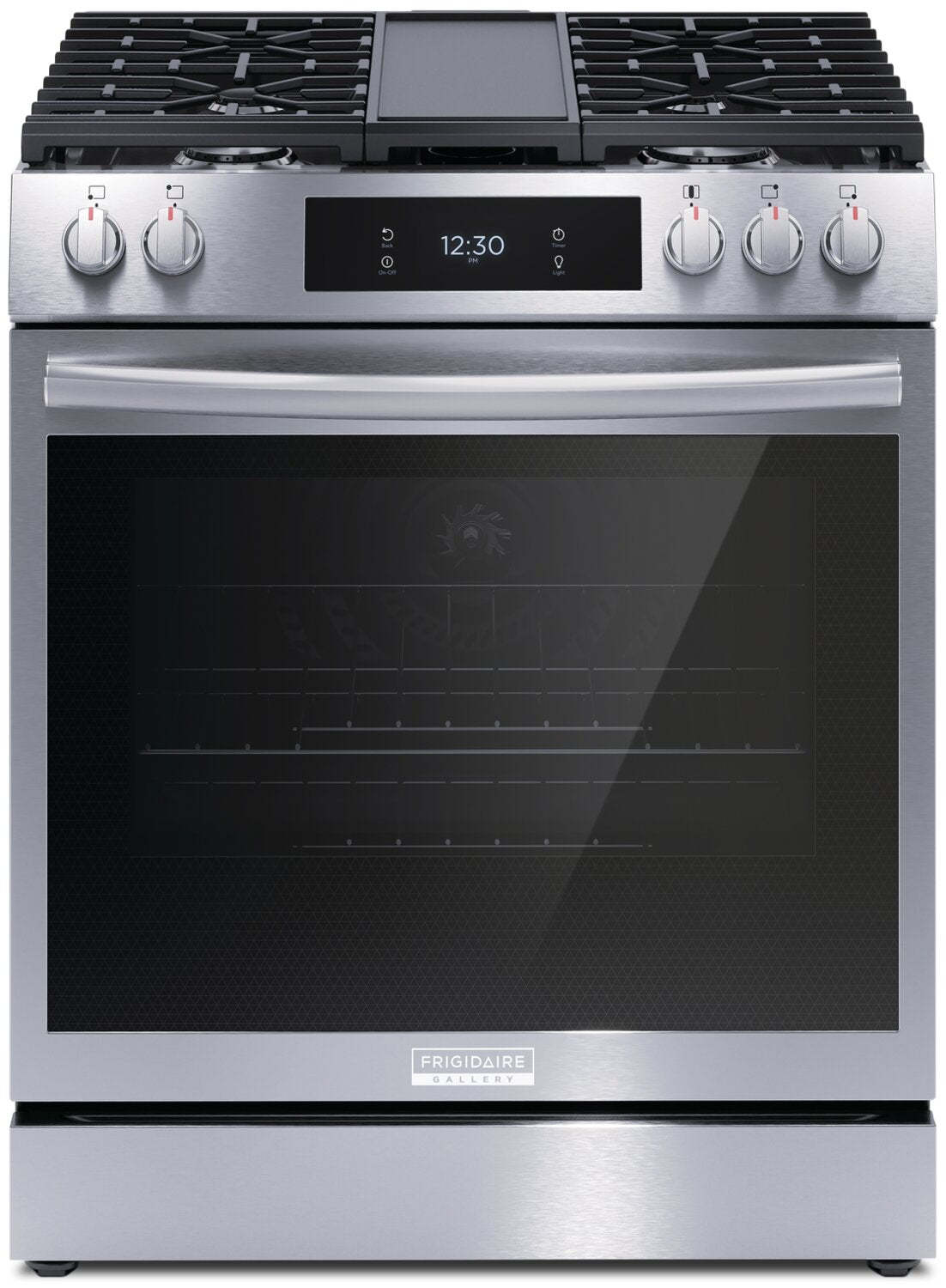 Cuisinière à gaz Frigidaire Gallery de 6 pi³ avec convection totale et friture à air - acier inoxydable résistant aux taches…