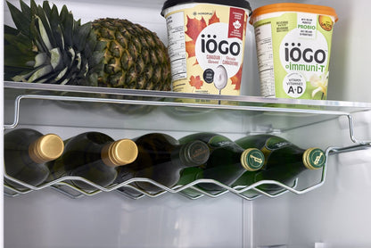 Réfrigérateur Classic Rétro par Unique de 24 po et de 12 pi3 à congélateur inférieur - turquoise brume marine - UGP-340L T AC | U340LTAC