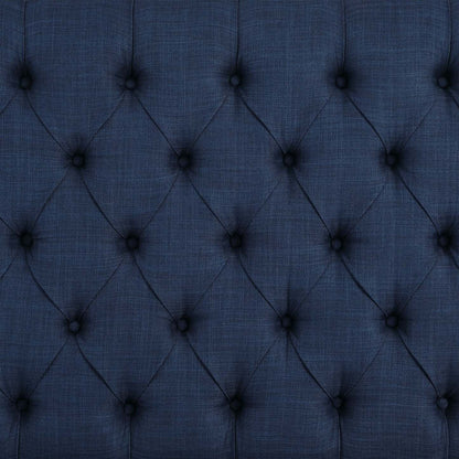 Ariel 30.5 Wing Back Hall Bench - Bleu|Banc d'entrée à oreilles Ariel de 30,5 po - bleu