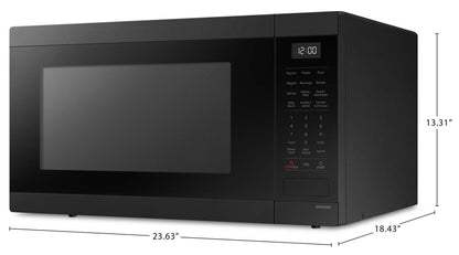 Samsung 1,9 Cu. Fort. Micro-ondes de comptoir avec cuisson par capteur - MS19DG8500MTAC | Four à micro-ondes de comptoir Samsung de 1,9 pi3 avec cuisson par capteur - MS19DG8500MTAC | MS19DG8M