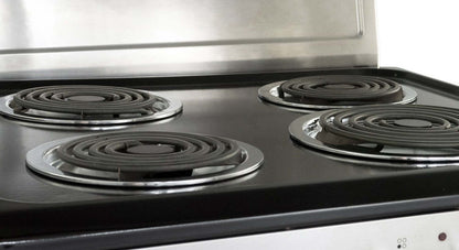 Cuisinière électrique Danby de 2,5 pi³ avec largeur compacte de 24 po et 4 brûleurs - acier inoxydable - DERM240BSS… | Cuisinière électrique Danby de 2,5 pi³ de largeur compacte de 24 po et à 4 brûleurs - acier inoxydable…