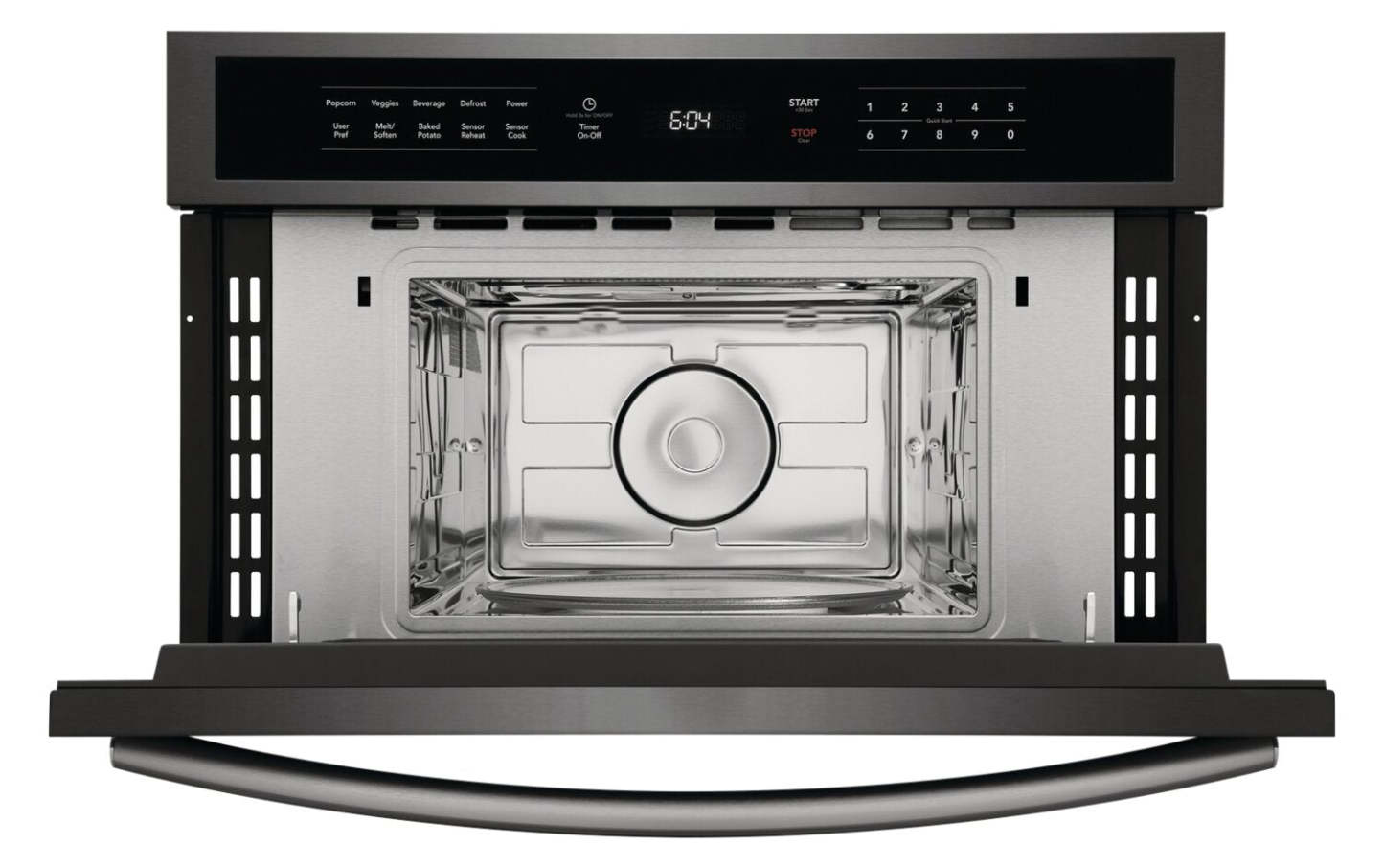 Four à micro-ondes encastré Frigidaire Gallery de 1,6 pi³ avec cuisson par capteur et réchauffage par capteur - Résistant aux traces®… | Frigidaire Gallery 1.6 Cu. Ft. Built-In Microwave with Sensor Cook and Sensor Reheat - Smudge-Proof®…