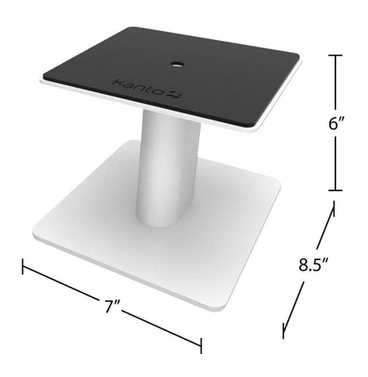 Kanto SP6HD 6 Paires de Supports pour Haut-parleurs avec Gestion Intégrée des Câbles - Blanc | Ensemble de support SP6HD de Kanto pour haut-parleurs de 6 po avec système de gestion des câbles intégré - blanc | SP6HDWSS
