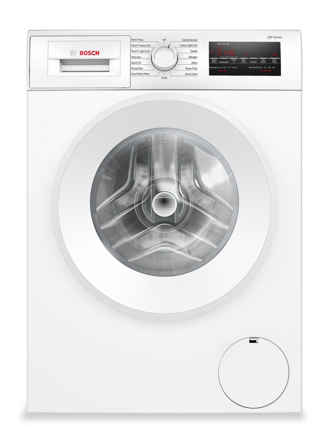Bosch 300 Series 24 2.2 Cu. Ft. Laveuse compacte à chargement frontal - WGA14400UC | Laveuse compacte Bosch 24 po de série 300 à chargement frontal de 2,2 pi3 - WGA14400UC | WGA1440C