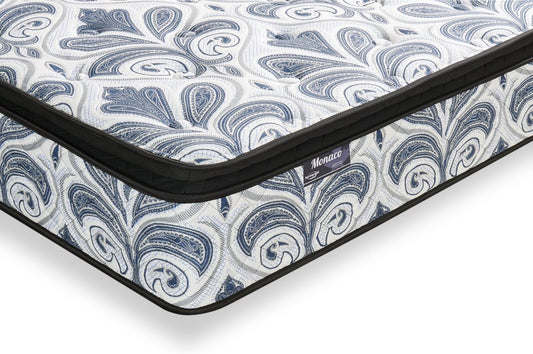 Matelas semi-ferme à plateau-coussin Monaco de Springwall pour grand lit | Matelas Springwall Monaco à plateau-coussin moyen pour grand lit