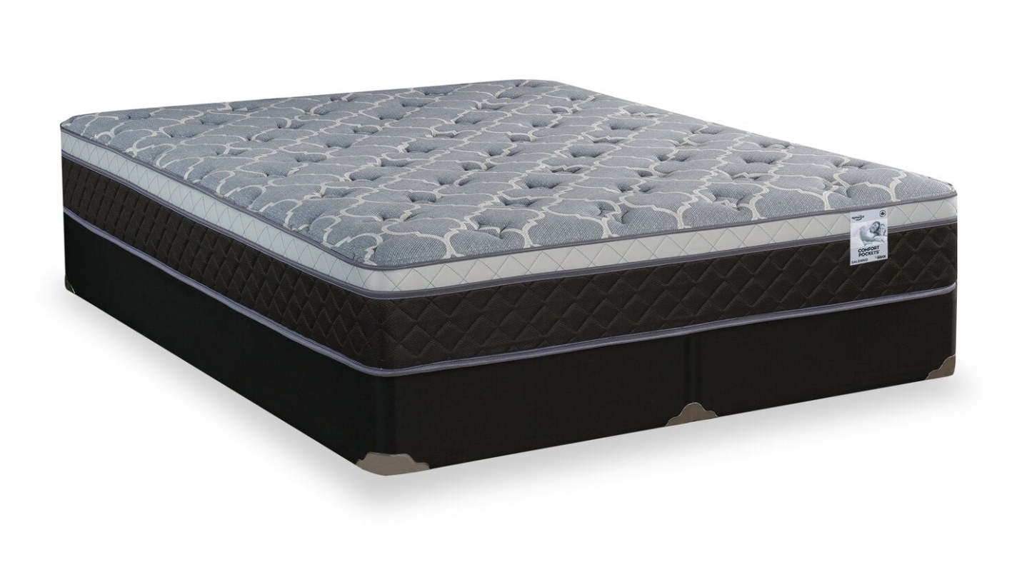 Ensemble matelas à Euro-plateau Salerno de Springwall pour très grand lit | SALRNOKP