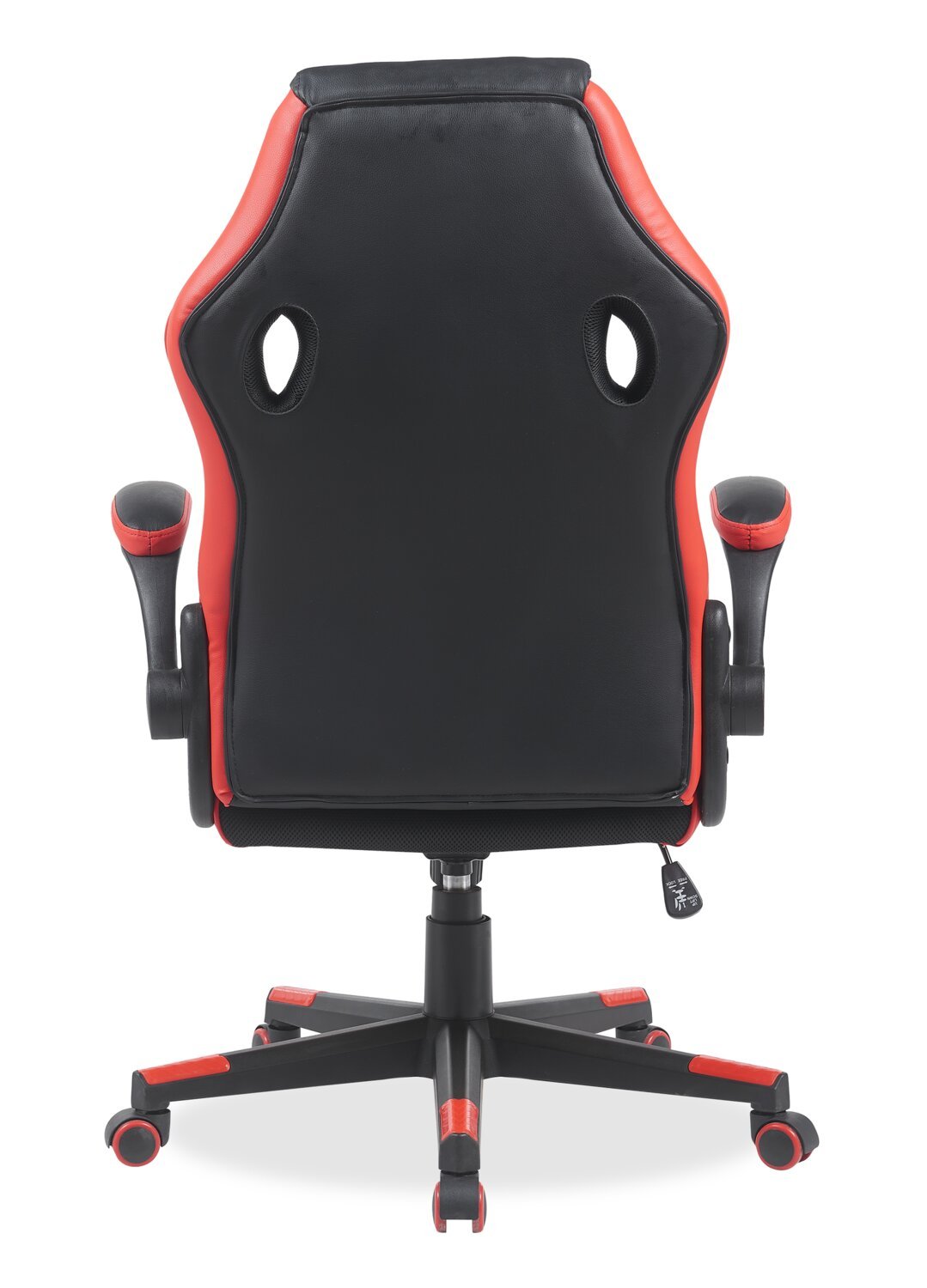Chaise de jeu ergonomique Phoenix 26.7 avec coussin lombaire - Noir et rouge | Fauteuil de jeu ergonomique Phœnix de 26,7 po avec coussin lombaire - noir et rouge