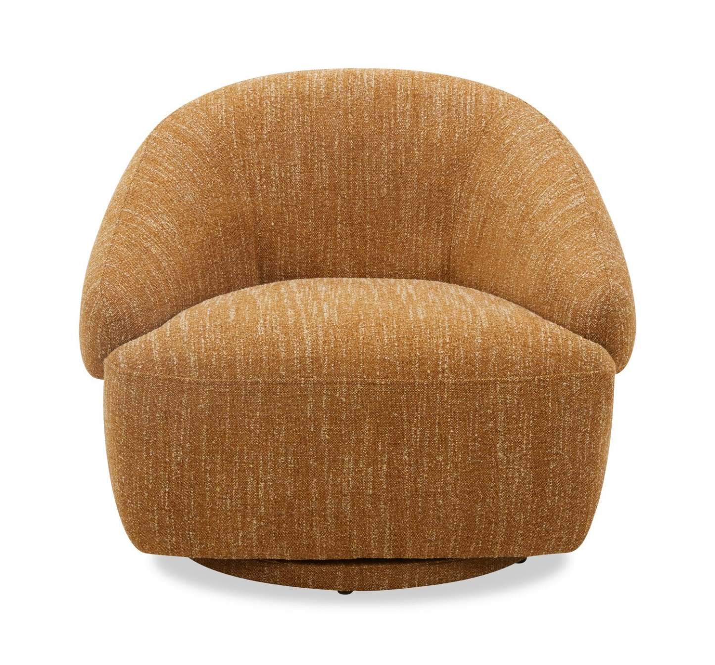 Fauteuil d'appoint pivotant Villa - Moutarde | Fauteuil d'appoint pivotant Villa - moutarde