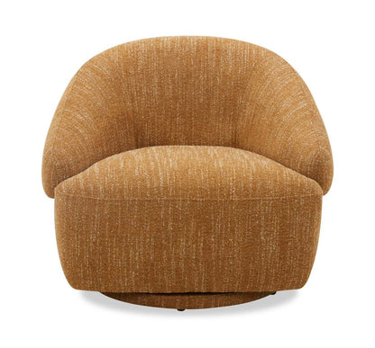 Fauteuil d'appoint pivotant Villa - Moutarde | Fauteuil d'appoint pivotant Villa - moutarde