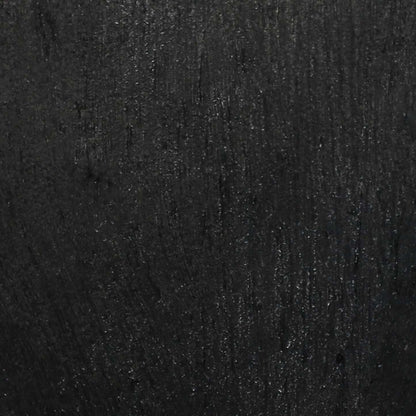 24 Lampe de table en céramique texturée noire avec abat-jour ivoire|Lampe de table de 24 po en céramique texturée noire avec abat-jour ivoire