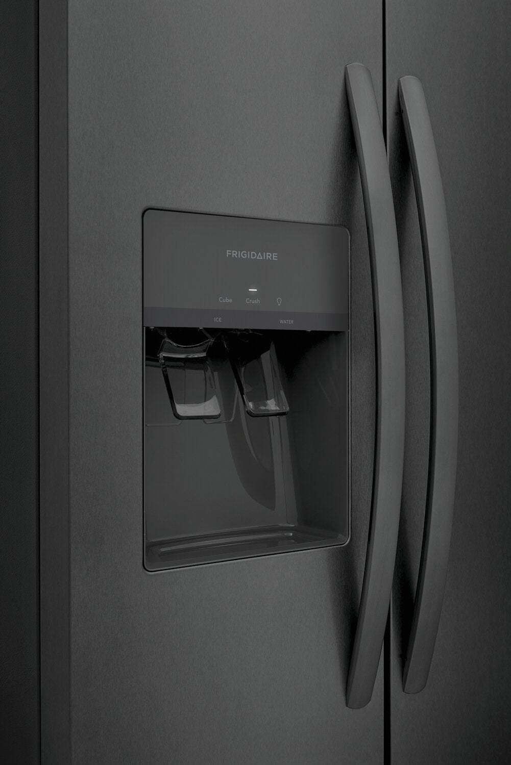 Réfrigérateur Frigidaire de 22,3 pi³ et de 33 po de profondeur standard à compartiments juxtaposés - Acier inoxydable noir - FRS…