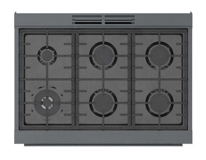 Cuisinière à gaz amovible Bosch de série 800 de 3,4 pi3 de style industriel - HGS8645UC | HGS8645U