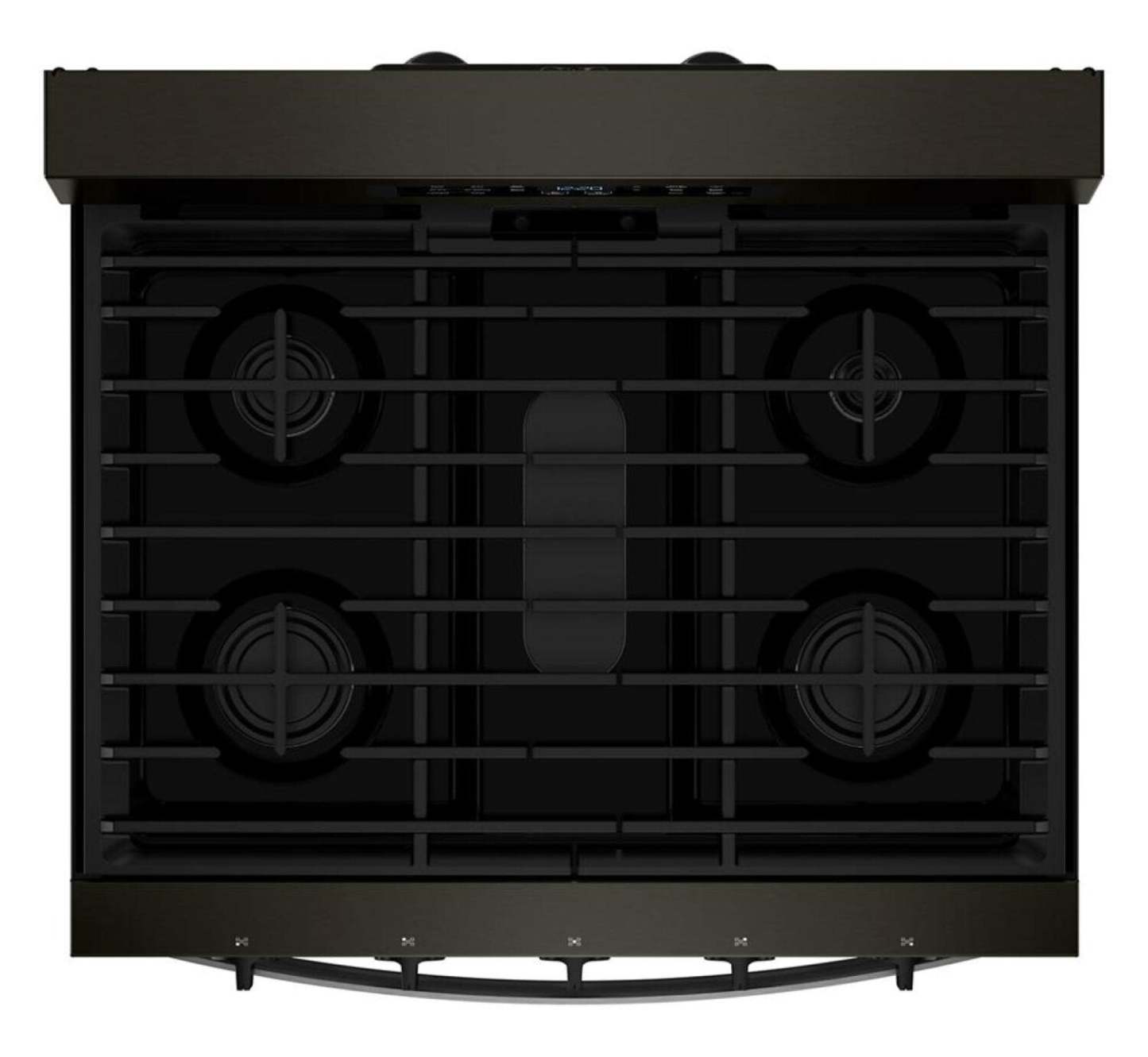 Cuisinière à gaz Whirlpool de 5,0 pi3 avec cuisson à air – noir sur acier inoxydable - WFGS5730SV
