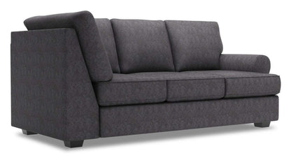 Sofa Lab Roll RAF Sofa Return - Charbon de luxe | Sofa de droite pour rallonge Roll de la collection Sofa Lab - Charbon de luxe | RO162993