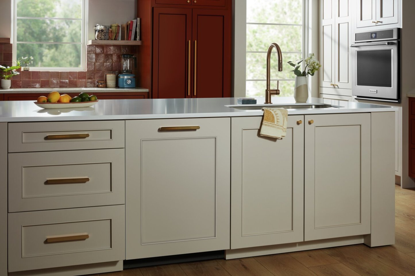 Lave-vaisselle encastré KitchenAid de 24 po et de 44 dBA avec commandes sur le dessus - panneau prêt - KDTF324PPA | Lave-vaisselle encastrable KitchenAid 24 44 dBA à commande supérieure - Prêt pour panneau