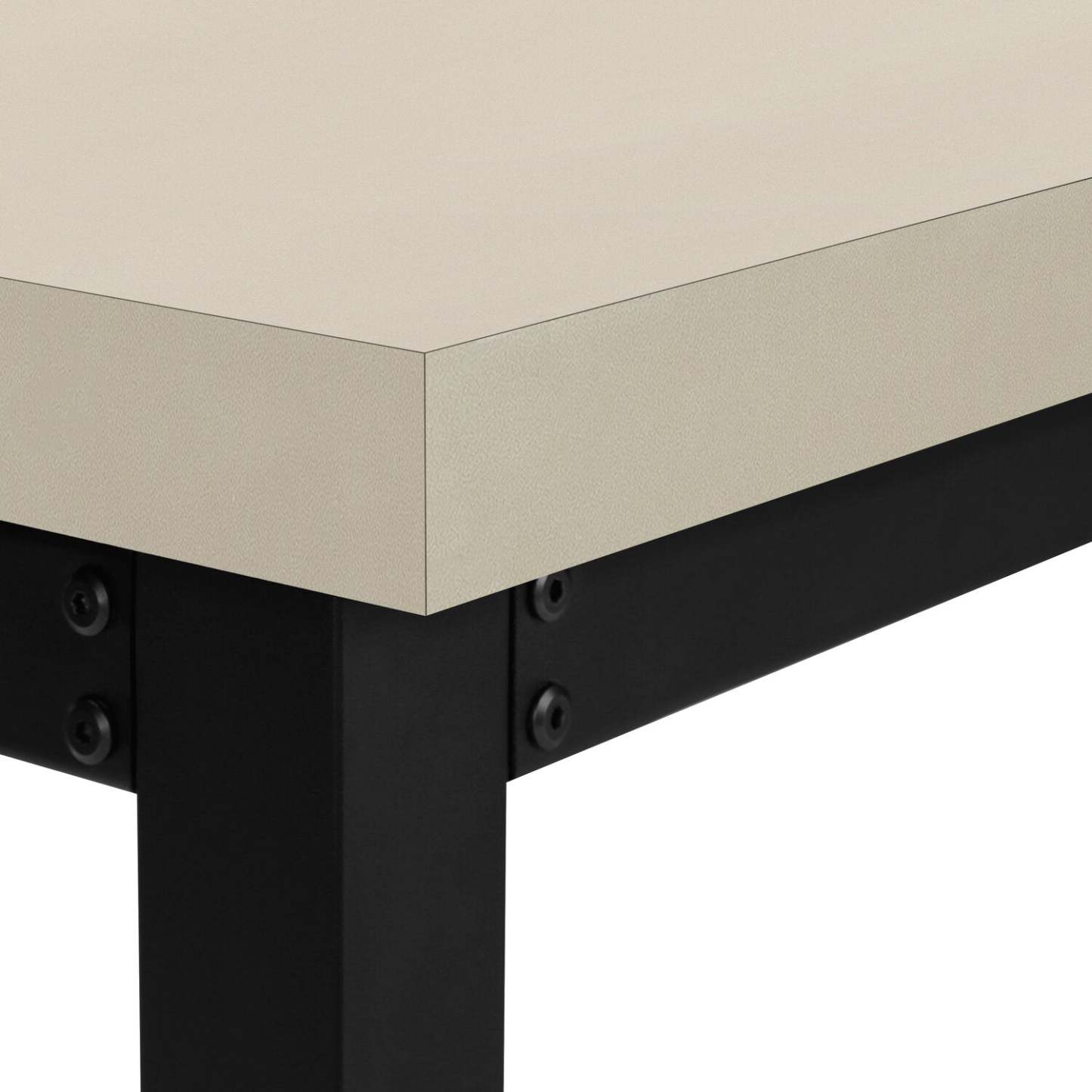 Bureau Kai de 47,25 po à hauteur réglable - taupe