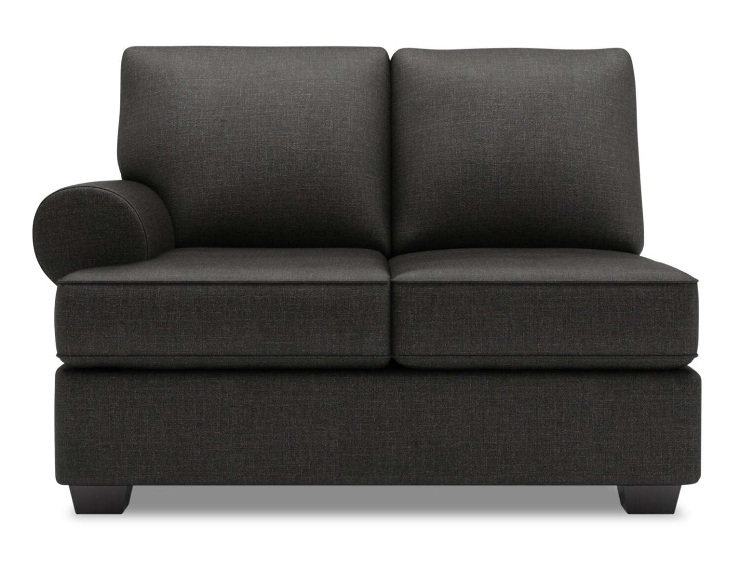 Sofa Lab Roll LAF Loveseat - Luna Kohl | Causeuse de gauche Roll de la collection Sofa Lab - Luna Kohl | RO232691