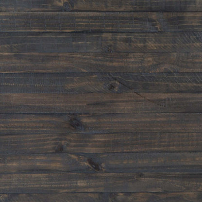 Table de canapé traditionnelle Axl 55 avec étagère - Bois gris-brun foncé|Table de salon traditionnelle Axl de 55 po avec tablette - bois gris-brun foncé