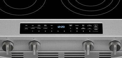 Cuisinière électrique Whirlpool de 5,3 pi3 avec friture à air et revêtement WipeCleanMC - acier inoxydable - YWSES7530RZ | Bain à remous 5,3 Cu. Fort. Cuisinière électrique avec revêtement Air Fry et WipeClean™ - Acier inoxydable - YWSES7530RZ | YWSES75Z