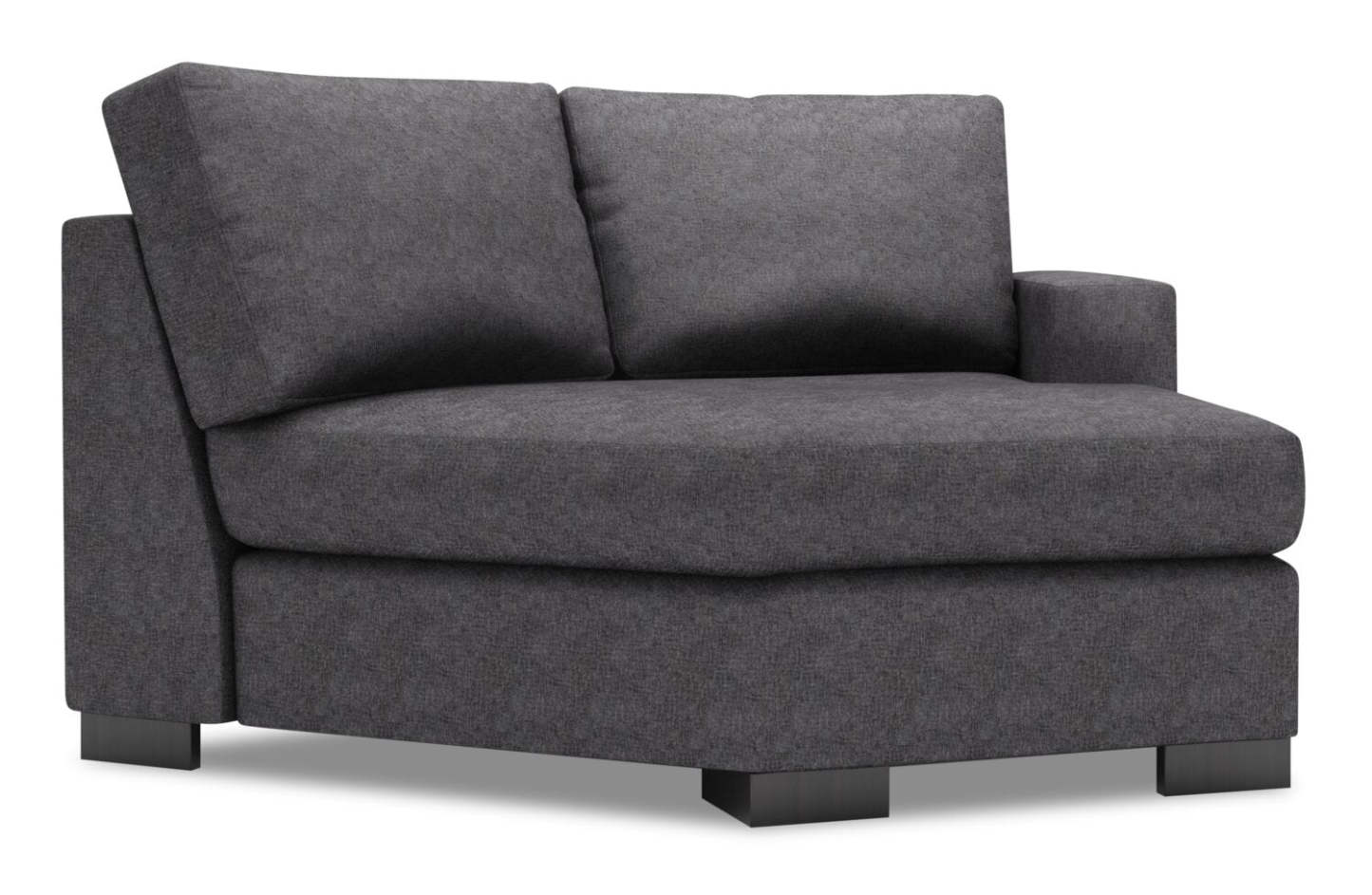 Sofa Lab Track RAF Cuddler - Luxury Charcoal | Fauteuil Cuddler de droite Track de la collection Sofa Lab - Luxury Charcoal | TR862993