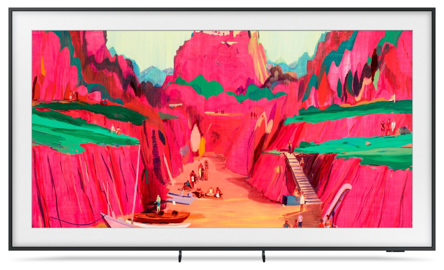 SAMSUNG 75 LS03FW The Frame Neo QLED Vision AI 4K UHD Smart Tizen OS TV (QN75LS03FWFXZC) - Modèle 2025 | Téléviseur intelligent Neo QLED SAMSUNG LS03FW The Frame UHD 4K de 75 po avec Vision AI et système d’exploitation Tizen (QN75LS03FWFXZC) - modèle 2025