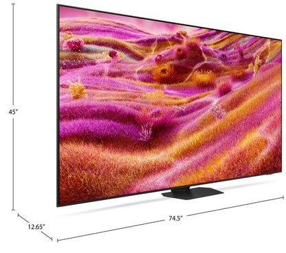 SAMSUNG 85 QN90F Neo QLED AI 4K UHD Smart Tizen OS TV (QN85QN90FAFXZC) - Modèle 2025 | Téléviseur intelligent Neo QLED SAMSUNG QN90F UHD 4K de 85 po avec IA et système d’exploitation Tizen (QN85QN90FAFXZC) - modèle 2025