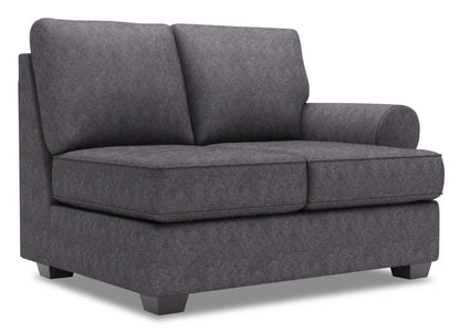 Sofa Lab Roll RAF Loveseat - Charbon de luxe | Causeuse de droite Roll de la collection Sofa Lab - Charbon de luxe | RO222993