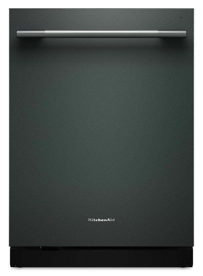 Lave-vaisselle KitchenAid de 24 po et de 44 dBA avec troisième panier 360° Max JetsMC - genièvre - KDTS724SJP