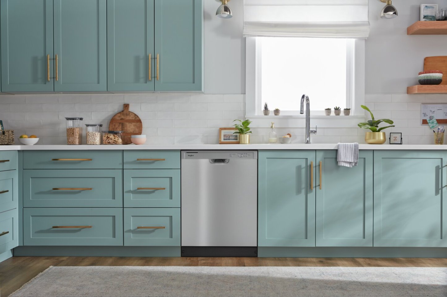 Lave-vaisselle encastrable à commande frontale Whirlpool 24 57 dBA - Acier inoxydable - WDF341PAPM | Lave-vaisselle encastré Whirlpool de 24 po et de 57 dBA avec commandes à l'avant - acier inoxydable …