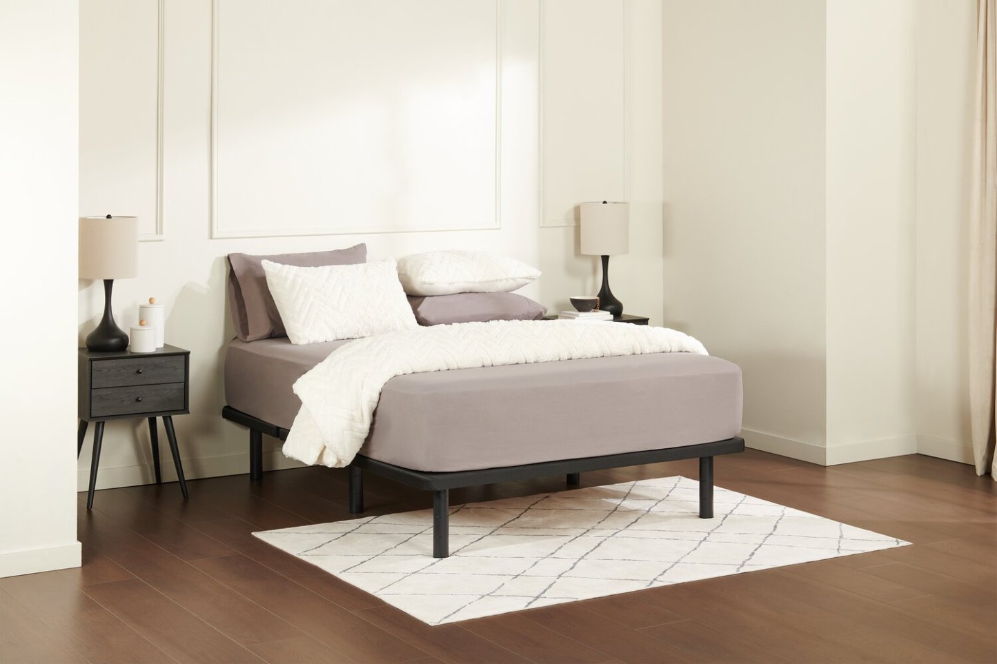 Base de plate-forme double Zephyr 1.5 | Plateforme de base Zephyr 1.5 pour lit simple